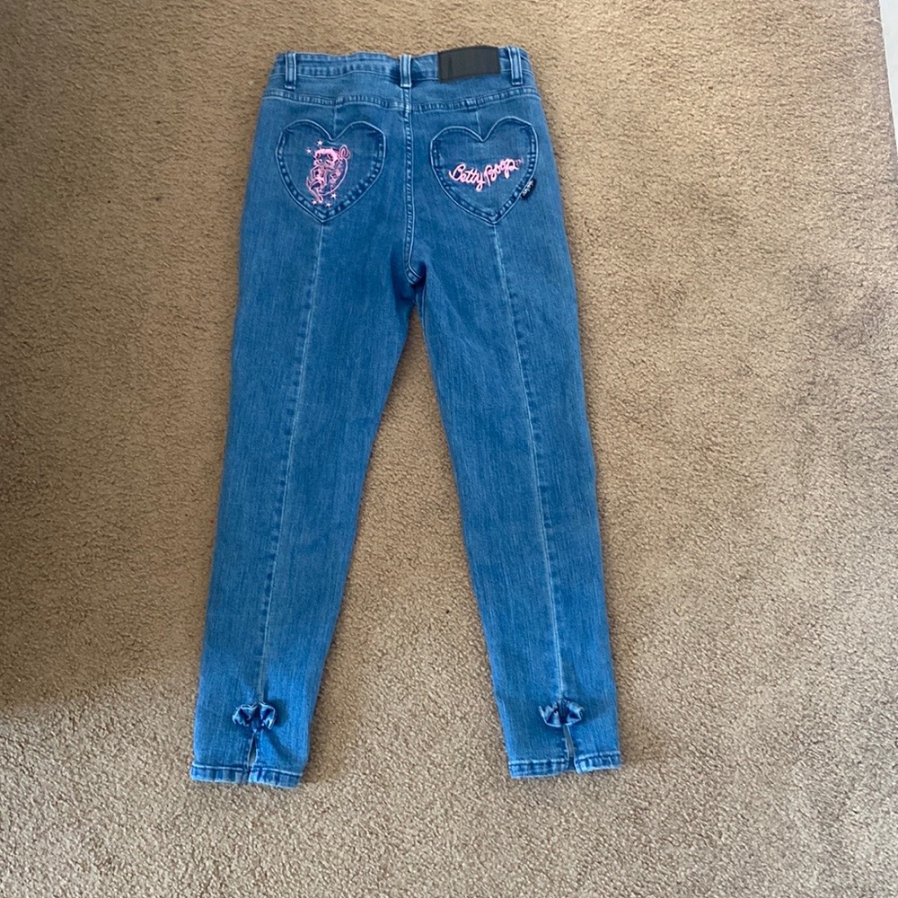 Lazy Oaf x Betty Boop Bow Jeans